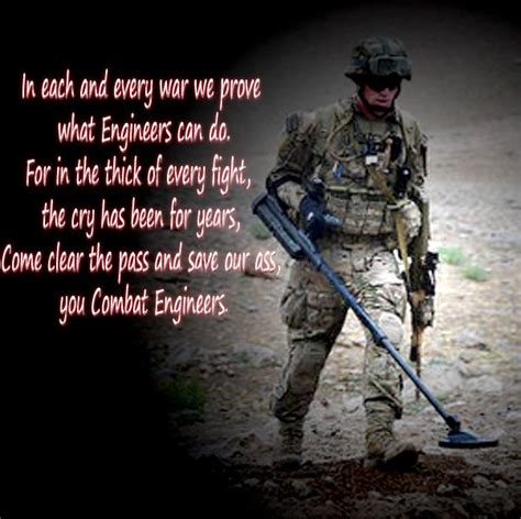 Combat Engineer Quotes