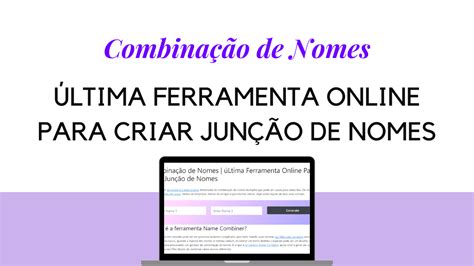 Combinacao De Nomes
