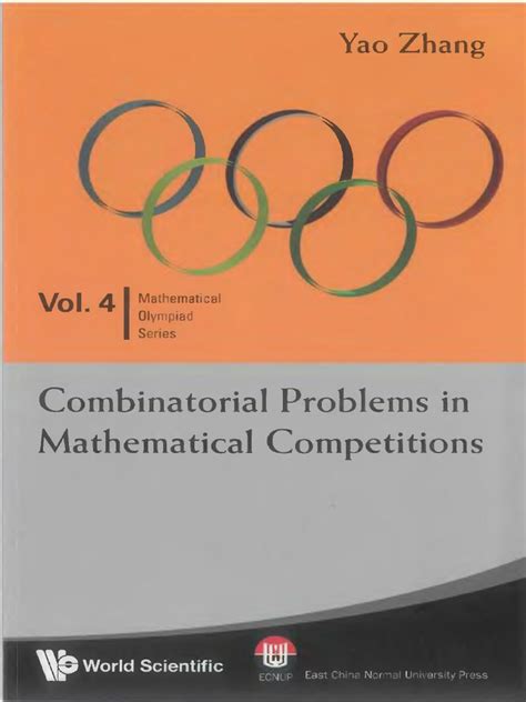 Combinatorial Problems In Mathematical Competitio