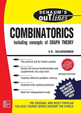 Read Combinatorics V K Balakrishnan Pdf 