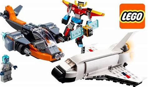 Combine Space Shuttle And Super Robot Lego