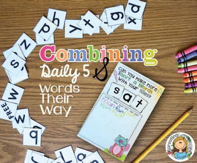 Combining Words Their Way And Daily 5 In 2nd Grade Words Their Way - 2nd Grade Words Their Way