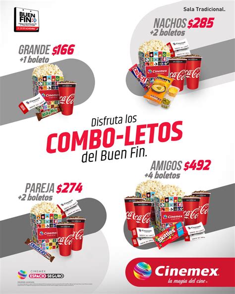 Combos De Cinemex