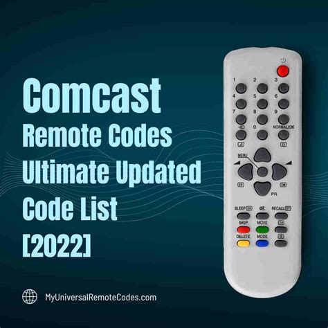 Full Download Comcast Remote Code Guide 