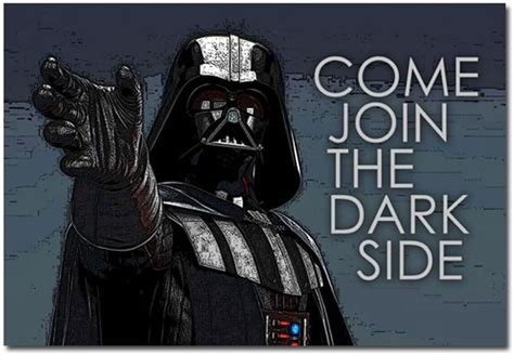 Come Join The Dark Side Of The Force Mario