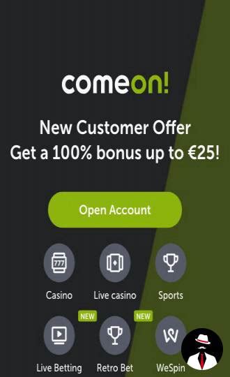 comeon casino group mxva