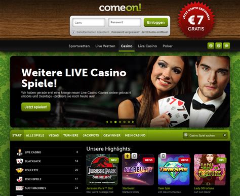 comeon casino live chat Online Casino Schweiz