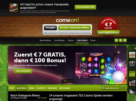 comeon casino partners Deutsche Online Casino