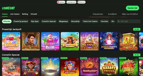 comeon casino recension vyau france