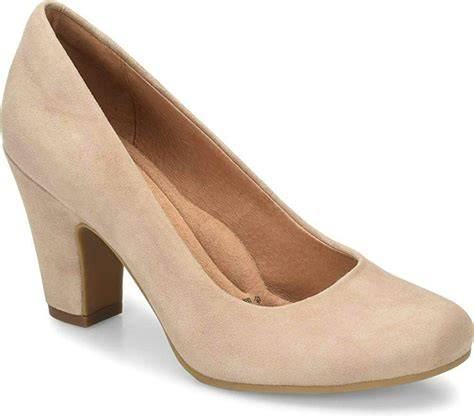 comfy nude pumps