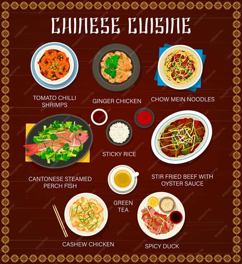 Comida China Menu