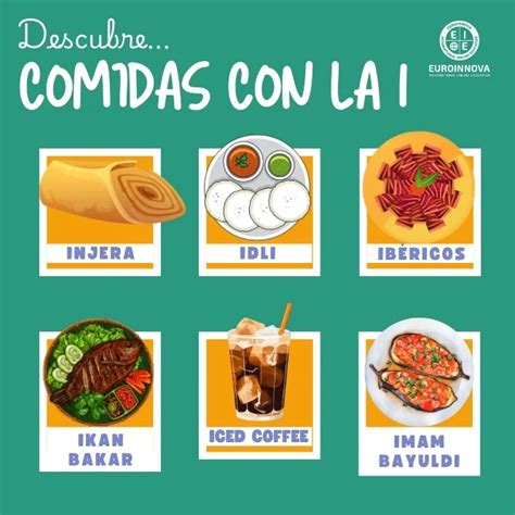 Comida Con La I