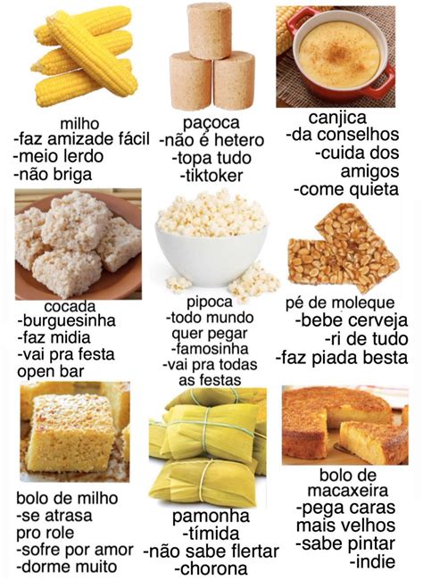 Comida Festa Junina Lista
