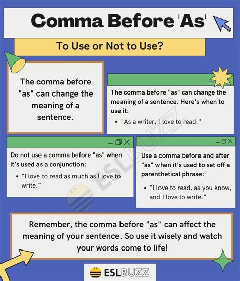 Comma Before And