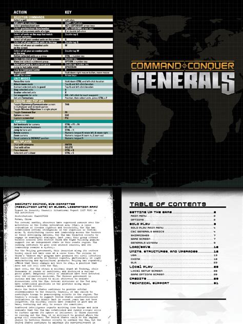 Command Conquer Generals Manual