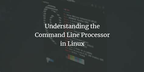 Command Line Processor