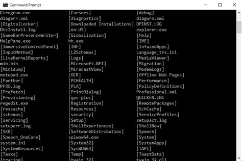 Command Prompt Commands List