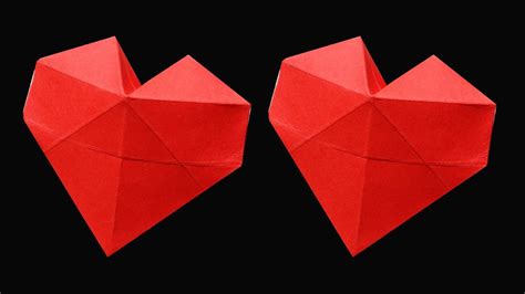 Comment Faire Un Coeur 3d En Papier   Comment Faire Un Coeur En Papier En 3d - Comment Faire Un Coeur 3d En Papier