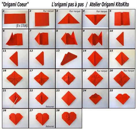 Comment Faire Un Coeur En Origami 3d   Top 6 Vidéos Pour Faire Un Cœur En - Comment Faire Un Coeur En Origami 3d
