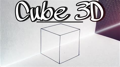 Comment Faire Un Cube En 3d Sur Une Feuille   3ème Un Cube Jaillit De Ma Feuille Arts - Comment Faire Un Cube En 3d Sur Une Feuille