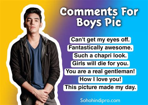 Comment For Boys Pic