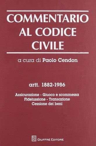 Commentario Al Codice Civile