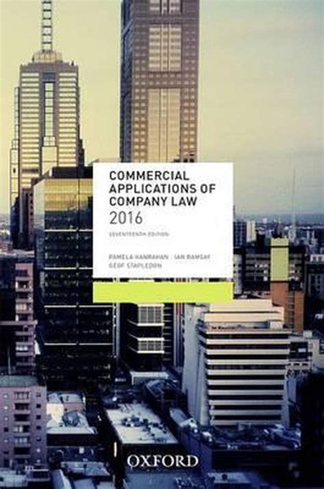 Read Commercial Applications Of Company Law 2014 
