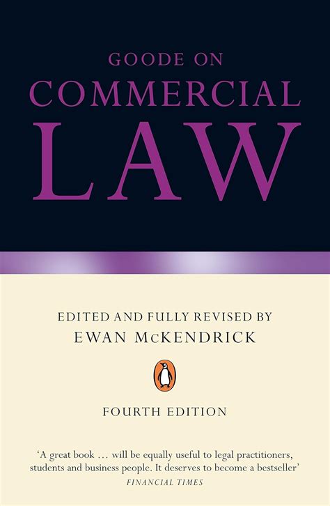 Read Commercial Law Roy Goode 4Th Edition 