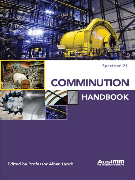 Read Comminution Handbook Contents Ausimm 