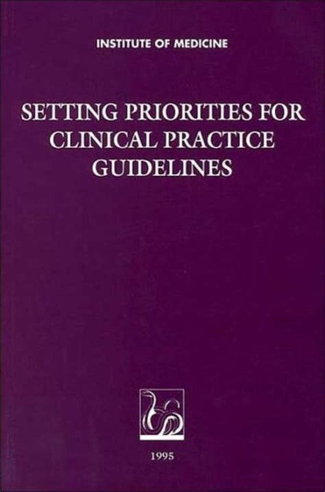 Read Committee On Methods For Setting Priorities Guidelines Development Book 