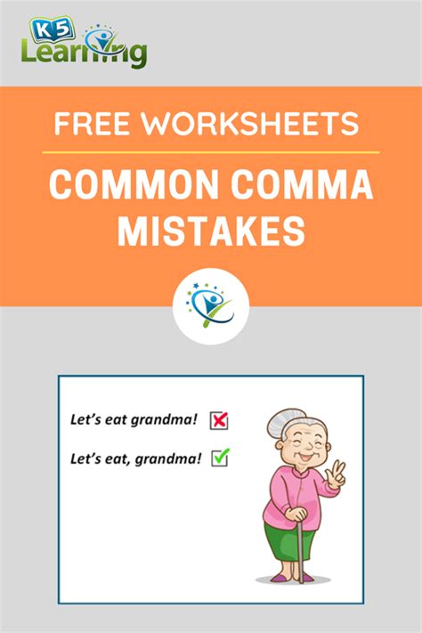 Common Comma Mistakes K5 Learning Missing Commas In Paragraphs Worksheet - Missing Commas In Paragraphs Worksheet