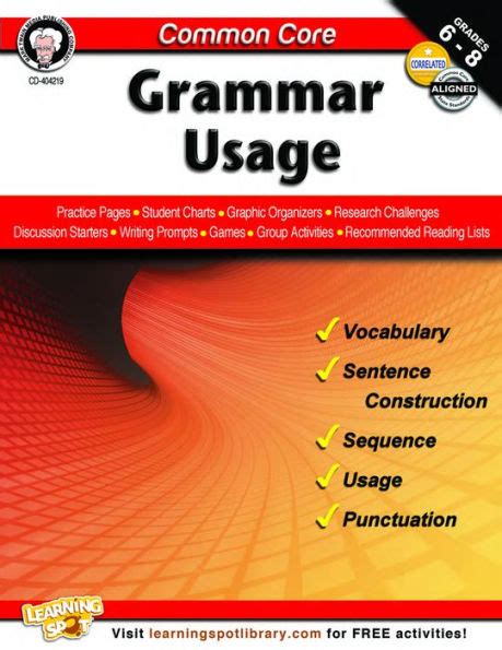 Common Core Grammar Usage Linda Armstrong