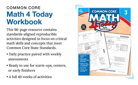 Common Core Math 4 Today   Amazon Com Carson Dellosa Common Core Math 4 - Common Core Math 4 Today