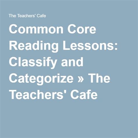 Common Core Reading Lessons Classify And Categorize Categorizing Worksheet 2nd Grade - Categorizing Worksheet 2nd Grade