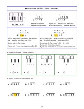 Common Core Sheets Long Division   Preparing For Long Division Flash Cards Common Core - Common Core Sheets Long Division