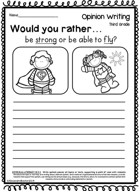 Common Core Worksheets 3rd Grade Writing Third Grade Writing Prompts Worksheets - Third Grade Writing Prompts Worksheets