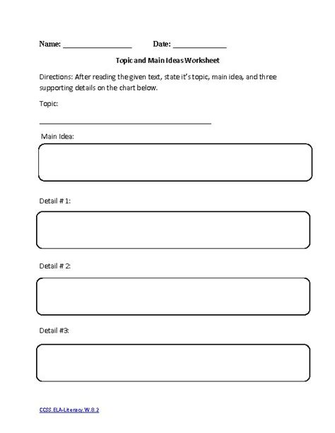Common Core Writing Worksheets Writing State Standards For Second Grade Writing Prompts Common Core - Second Grade Writing Prompts Common Core