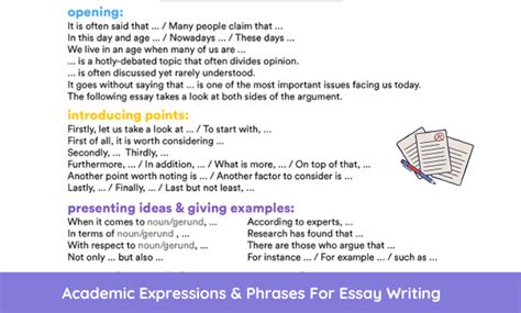 Common Expressions In Academic Writing Purdue Owl Expressions In Writing - Expressions In Writing