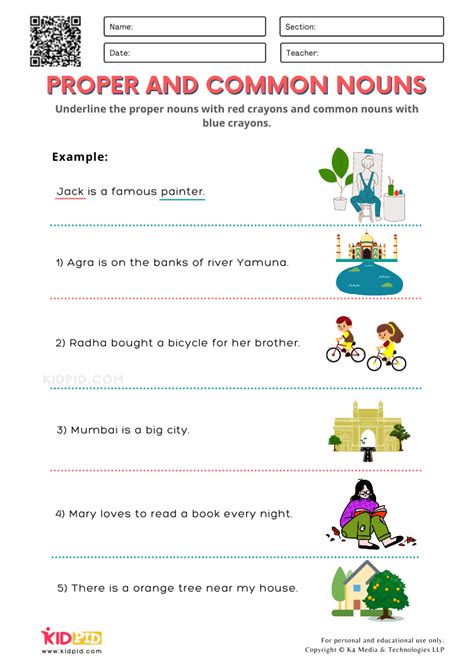 Common Nouns Worksheets Printable Noun Activities Common Noun Exercises With Answers - Common Noun Exercises With Answers