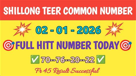 Common Number Today