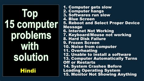 Read Common Computer Software Problems And Their Solutions 