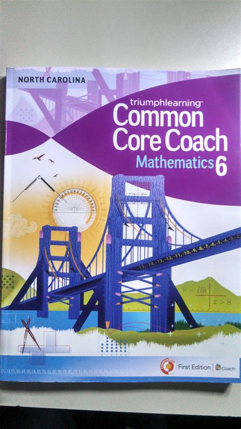 Read Common Core Coach Math 6 First Edition 