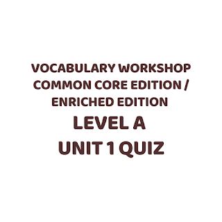 Read Online Common Core Enriched Edition Level F Answers Unit 1 