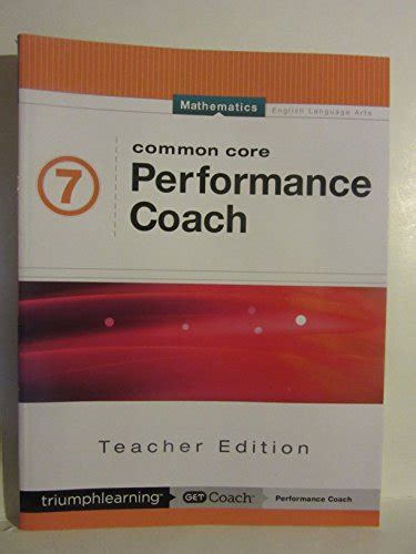 Read Common Core Performance Coach Answer Key Triumph Learning 