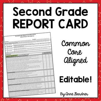Download Common Core Report Card Comments Second Grade 