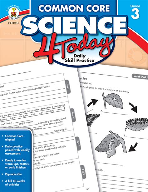 Read Common Core Science 4 Today Grade 3 