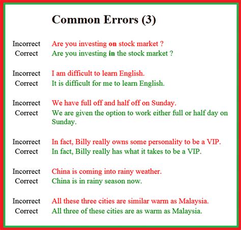Read Common Errors In English Usage Sindark 