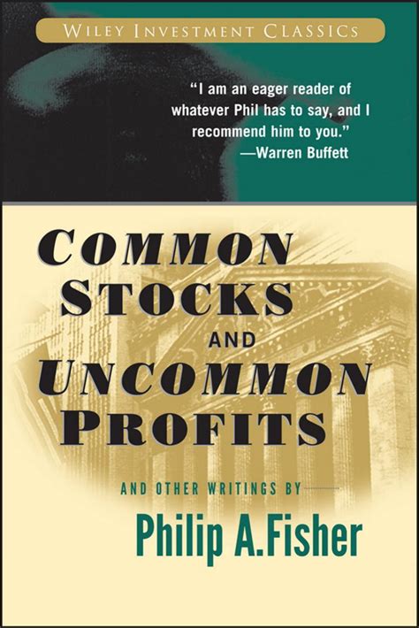 Read Online Common Stock And Uncommon Profits Pdf Download 