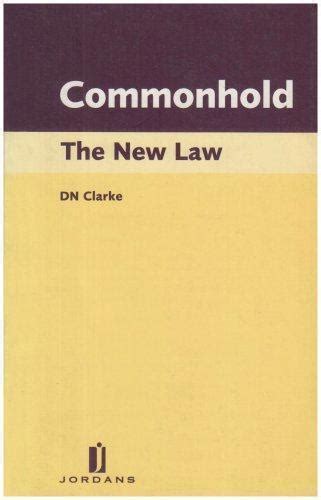 Full Download Commonhold The New Law 
