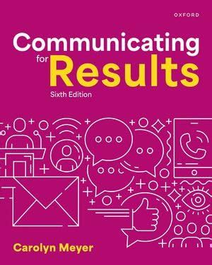 Communicating For Results A Guide For Business And The Professions 10th Edition By Hamilton Cheryl 2013 Paperback